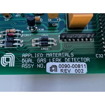 AMAT 0090-00811 Dual Gas Leak Detector PCB